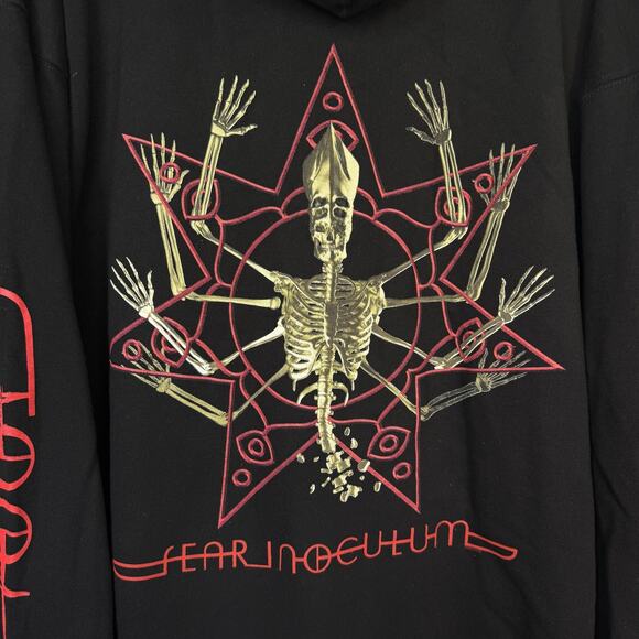 Tool Fear Inoculum Jacket Mens 2XL Tour Merch Graphic Zip Up Hoodie Sweatshirt - Picture 7 of 12